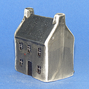 Image of Mudlen End Studio model No 20 Cottage with flowers